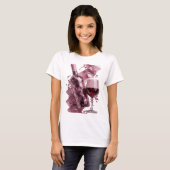Saubere Silber ABSTRACT ART Statement Design v3 T-Shirt (Vorne ganz)