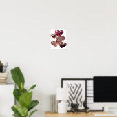 Saubere Silber HERZEN DER LIEBE Poster (Heimbüro)