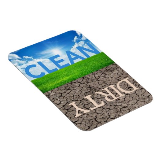 Saubere Spülmaschine 3"X4"-Magnet Magnet (Rechte Seite)