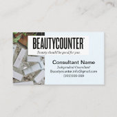 Saubere Standards in der Beauty Business Card Visitenkarte (Vorderseite)