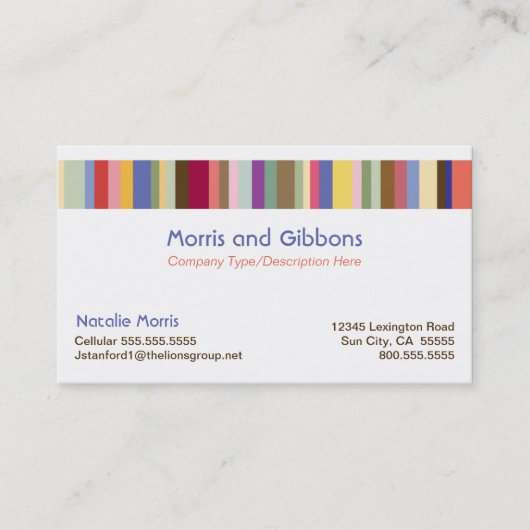 Saubere und einfache visitenkarte (Vorderseite)