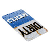 Saubere und geschmackvolle Geschirrspüler Grosser Magnet (Rechte Seite)