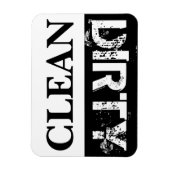 Saubere und geschmackvolle Geschirrspüler Magnet (Vertikal)