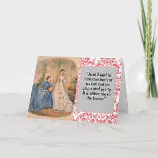 "Saubere und Hübsche" Snarke Grußkarte Dankeskarte