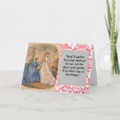 "Saubere und Hübsche" Snarke Grußkarte Dankeskarte (Vorderseite)