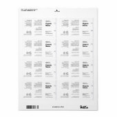 Saubere und Minimalistische, moderne, kosmetische  (Vorne)