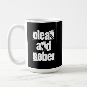 Saubere und nüchterne 12-Stufen-Tasse Kaffeetasse