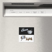 Saubere und schmutzige Küche Geschirrspülmaschine  Magnet (In Situ (Geschirrspüler))