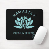 Saubere und serene Yoga Narcotics Anonym Mousepad (Mit Mouse)