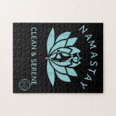 Saubere und serene Yoga Narcotics Anonym Puzzle (Horizontal)