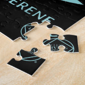 Saubere und serene Yoga Narcotics Anonym Puzzle (Seite)