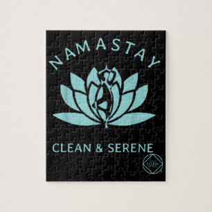 Saubere und serene Yoga Narcotics Anonym Puzzle