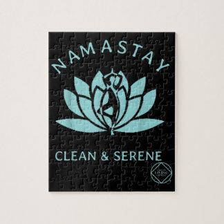 Saubere und serene Yoga Narcotics Anonym Puzzle