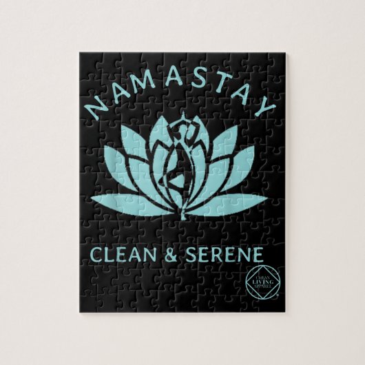 Saubere und serene Yoga Narcotics Anonym Puzzle (Vertikal)