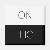 Saubere Wäsche, auf der Geschirrspülmaschine Schwa Magnet (Vorne)