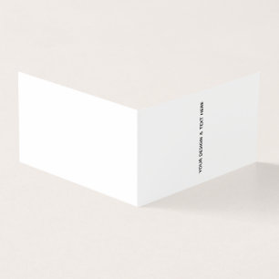 Saubere Weiße Minimalistische Bruder-Geburtstagska