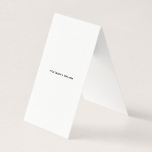 Saubere weiße minimalistische Dankeskkarte für Kra