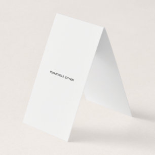Saubere weiße minimalistische Dankeskkarte für Kra
