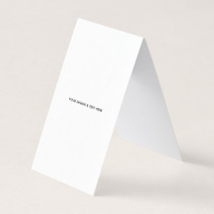 Saubere Weiße Minimalistische Vorschlag Danke Kart