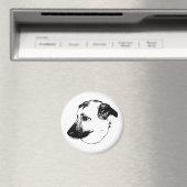 Sauberer Kontrast, Hundemagnet Magnet (In Situ (Geschirrspüler))