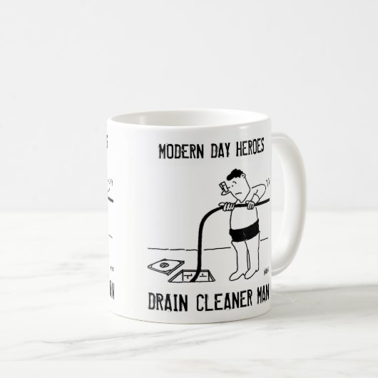 Sauberer Mann Kaffeetasse (VorderseiteRechts)
