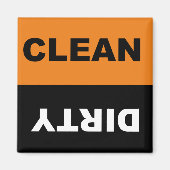 Sauberer Spülmaschinenmagnet Magnet (Vorne)