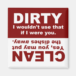 Sauberer Spülmaschinenmagnet Magnet