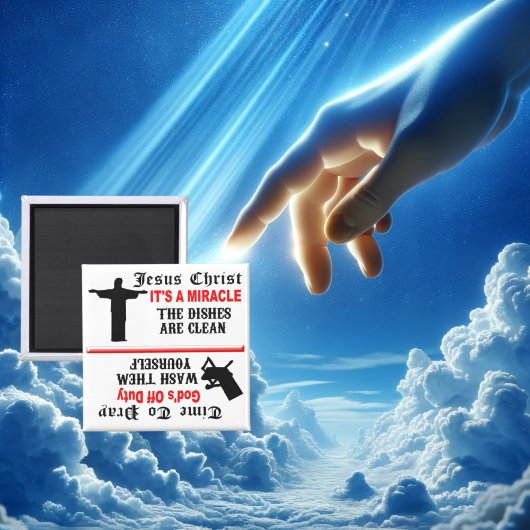 Sauberer Spülmaschinenmagnet Magnet