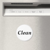 Sauberer Spülmaschinenweißmagnet Magnet (In Situ (Geschirrspüler))