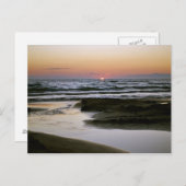 Sauberer Strand Postkarte (Vorne/Hinten)