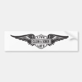 Sauberer und schlichter Autoaufkleber (Vorne)