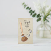 Sauberere Visitenkarte (Stehend Vorderseite)