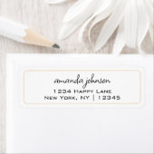 Sauberes, einfaches, informelles, Lässiges Creme-L (Insitu)