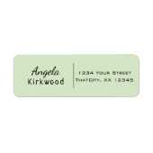 Sauberes, einfaches Minimal informelles Lässig Sag (Vorne)