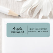 Sauberes, einfaches Minimal-Lässig-Lichtblau (Insitu)