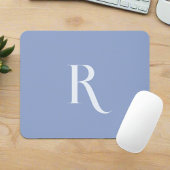 Sauberes einfaches Monogramm, erste Typografie Bla Mousepad