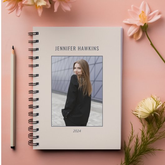 Sauberes Foto für einfache Geschäftsfrauen Planer