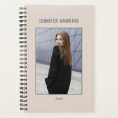 Sauberes Foto für einfache Geschäftsfrauen Planer (Vorderseite)