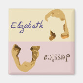 Sauberes Geschirrspüler-Magnet Magnet (Vorne)