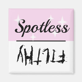 Sauberes Geschirrspüler, sauber, sauber, undurchsi Magnet