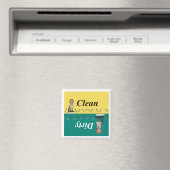 Sauberes Geschirrspülmagazin Magnet (In Situ (Geschirrspüler))