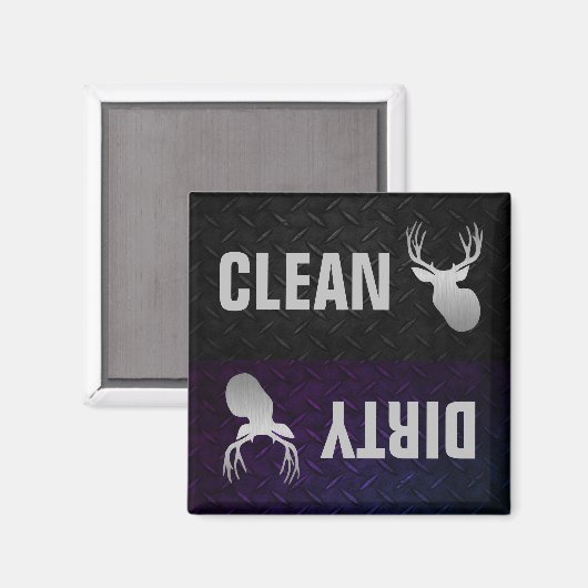 Sauberes Geschirrspülmagnet für Sauberes Hirsch Magnet (Vorderseite/Rückseite)