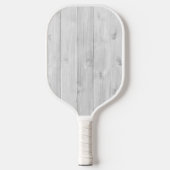 Sauberes helles graues Holz Pickleball Schläger (Vorderseite)