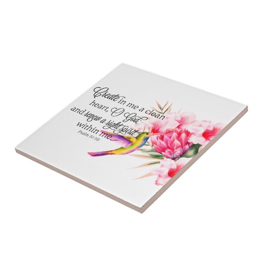 Sauberes Herz Fliese (Seite)