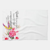 Sauberes Herz Geschirrtuch (Horizontal)