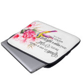 Sauberes Herz Laptopschutzhülle (Vorne Knopf)