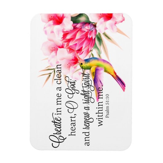 Sauberes Herz Magnet (Vertikal)