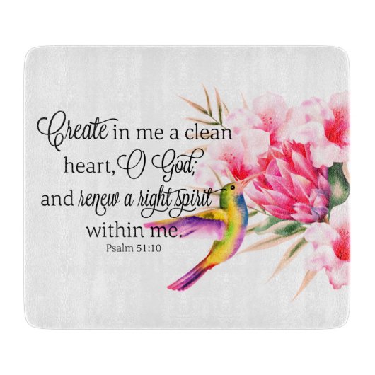 Sauberes Herz Schneidebrett (Vorderseite)