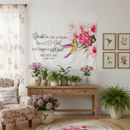 Sauberes Herz Wandteppich