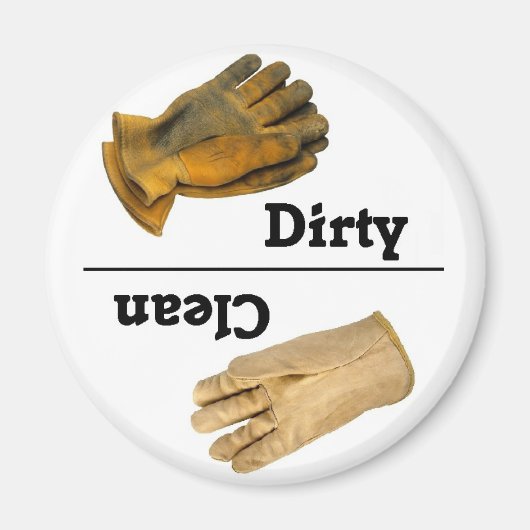 Sauberes Magnet für Handschuhe (Vorne)